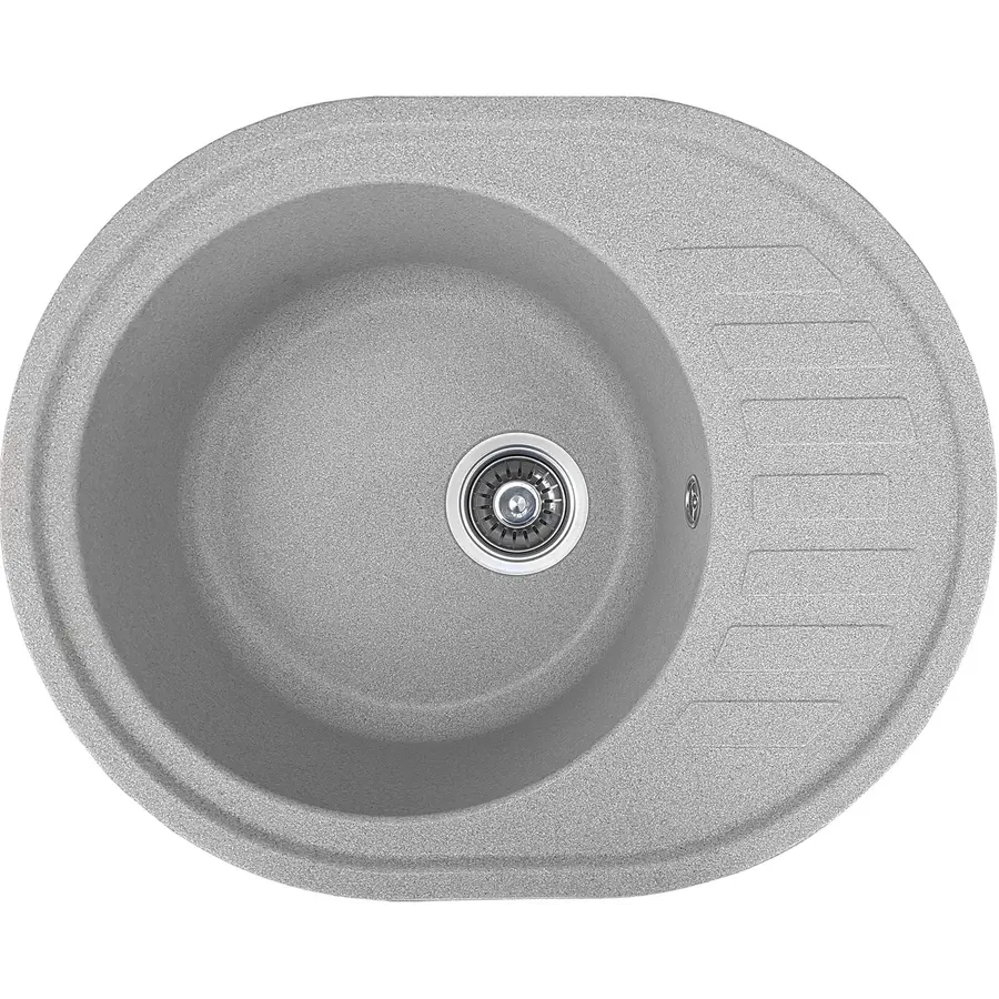 Гранитная кухонная мойка Valetti EcoLine модель №23 бежевая 62*50