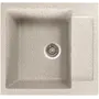 Гранитная кухонная мойка Valetti Europe модель №69 серая 52 * 50