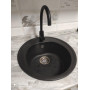 Гранітна кухонна мийка Valetti Europe модель №5 чорна 510