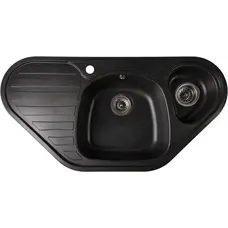 Гранітна кухонна мийка Valetti 20L 500х950 мм