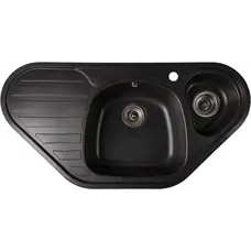 Гранітна кухонна мийка Valetti 20R 500x950 мм