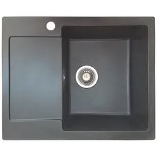 Гранітна кухонна мийка Valetti 26L 500x620 мм