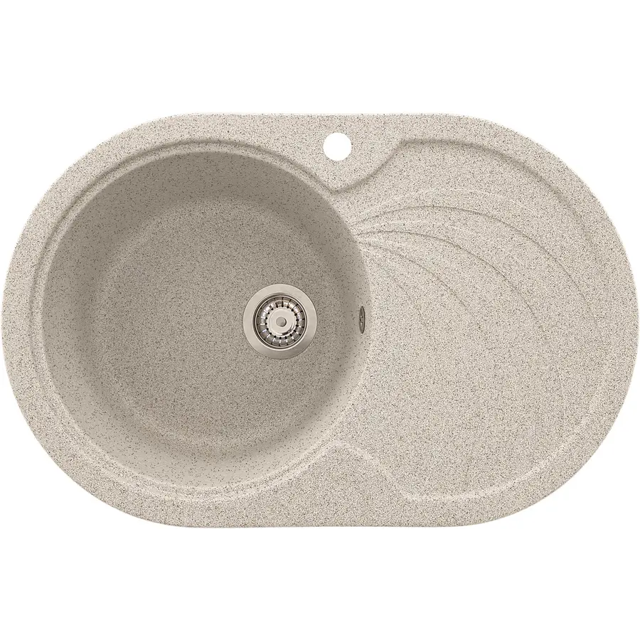 Гранітна кухонна мийка Valetti 33R 500х780 мм