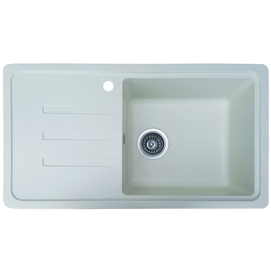 Гранітна кухонна мийка Valetti 36L 435x780 мм