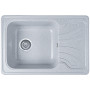 Гранітна кухонна мийка EcoLine 10N 640x440мм Сірий