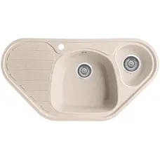 Гранітна кухонна мийка EcoLine 20L 950x500мм