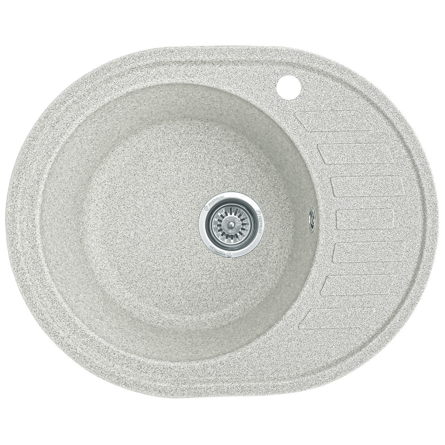 Гранітна кухонна мийка EcoLine 23R 610x500мм Терра