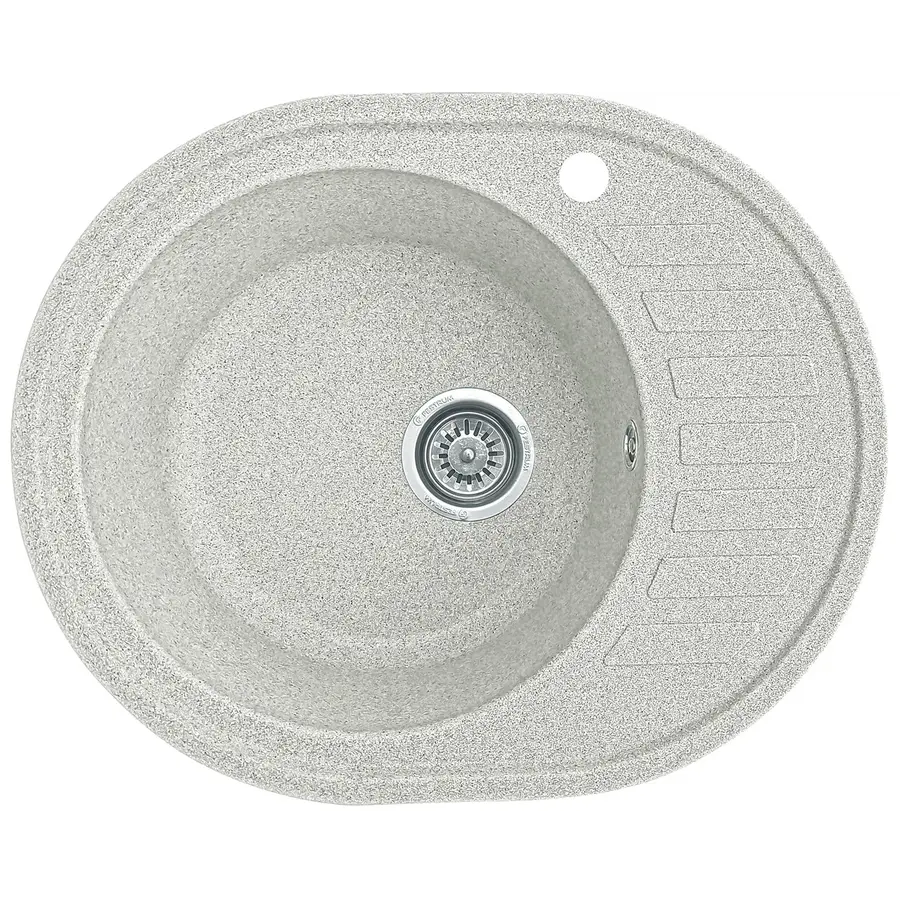 Гранітна кухонна мийка EcoLine 23R 610x500мм Терра