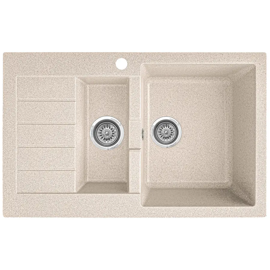 Гранітна кухонна мийка EcoLine 29L 785x495мм Терра