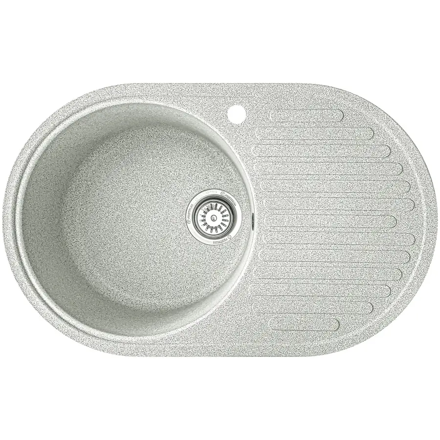 Гранітна кухонна мийка EcoLine 42R 730х460мм Терра