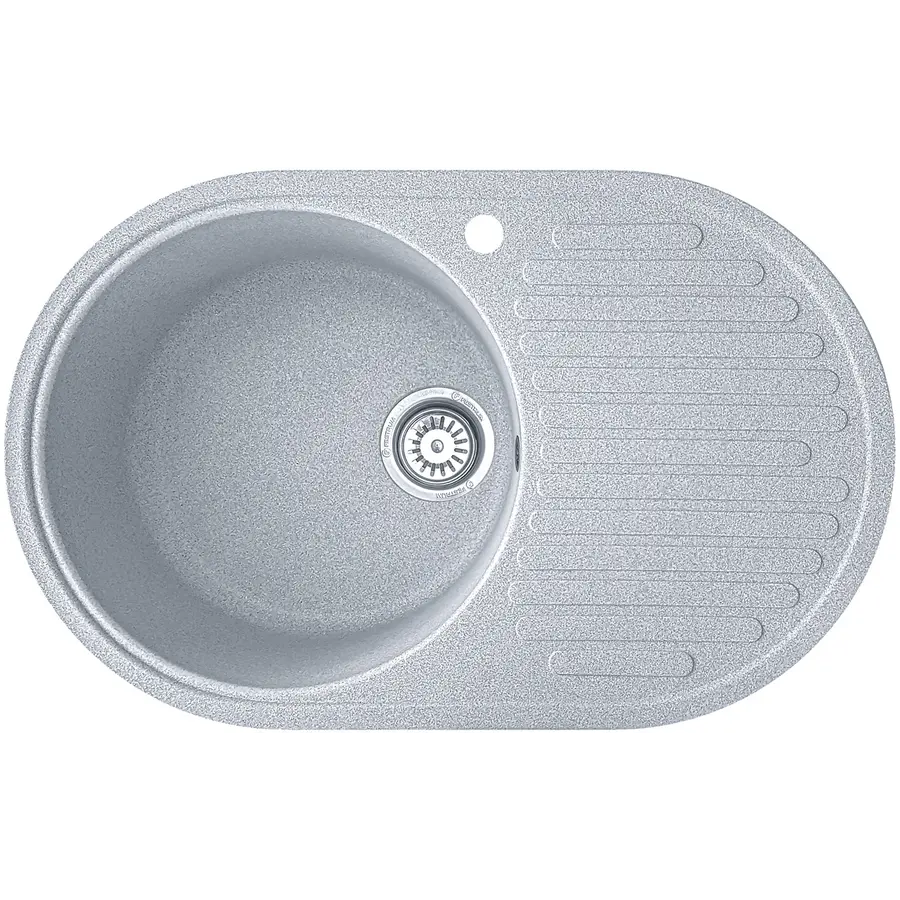 Гранітна кухонна мийка EcoLine 42R 730х460мм Терра