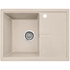 Гранітна кухонна мийка EcoLine 75R 585х445мм