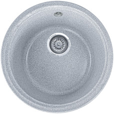 Гранітна кухонна мийка EcoLine 77N 425мм Сірий