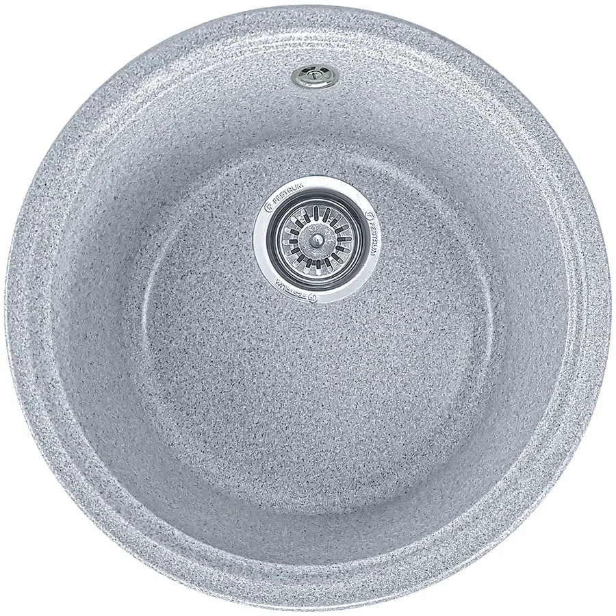 Гранітна кухонна мийка EcoLine 77N 425мм Сірий