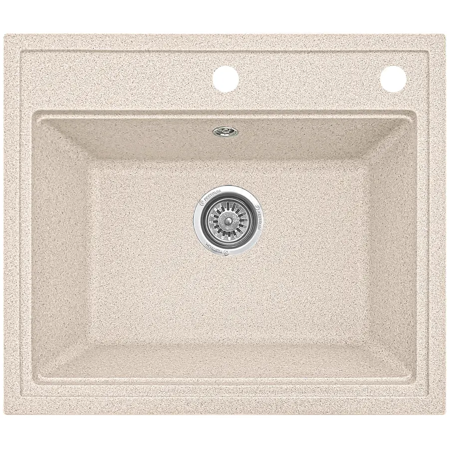 Гранітна кухонна мийка Valetti 49R 510х590 мм