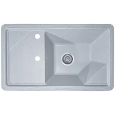 Гранітна кухонна мийка Valeti 58CL 465 x785 мм