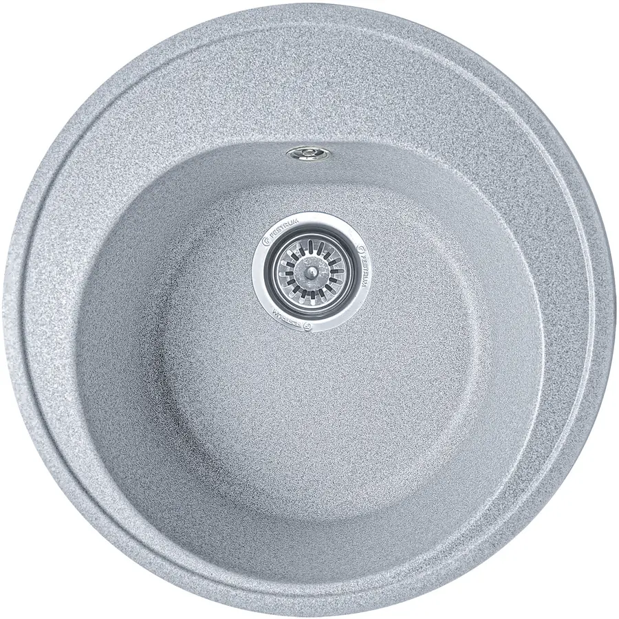 Гранітна кухонна мийка Valetti 5S 510мм Сірий