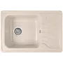 Гранітна кухонна мийка Valetti 10D 640x440мм Бежевий