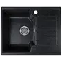 Гранітна кухонна мийка Valetti 12L 610x500мм Чорний