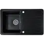 Гранітна кухонна мийка Valetti 17N 760x460мм Чорний