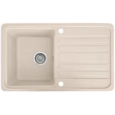 Гранітна кухонна мийка Valetti 17R 760x460 мм Бежевий
