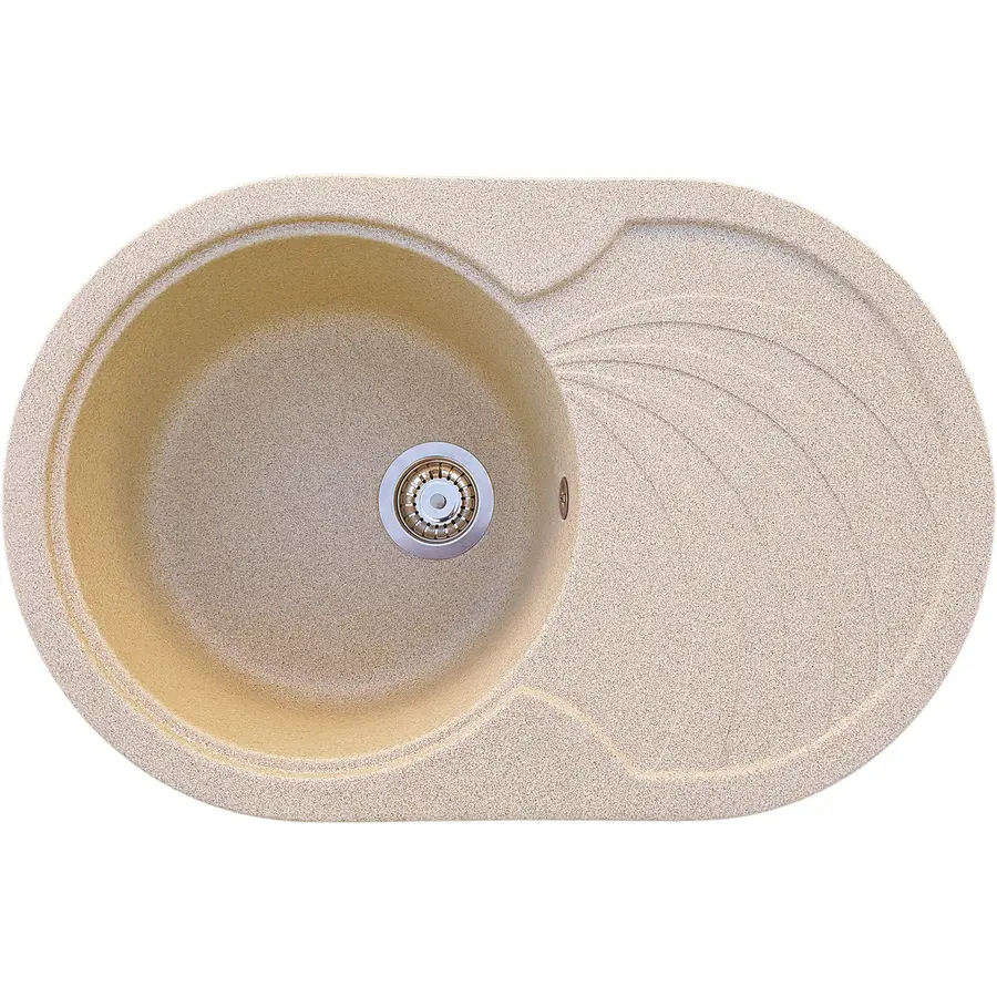 Гранітна мийка Valetti Europe модель №33 біла 78*50