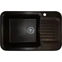 Гранітна кухонна мийка Valetti Europe модель №55 чорна 81*51