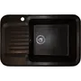 Гранітна кухонна мийка Valetti Europe модель №55 чорна 81*51