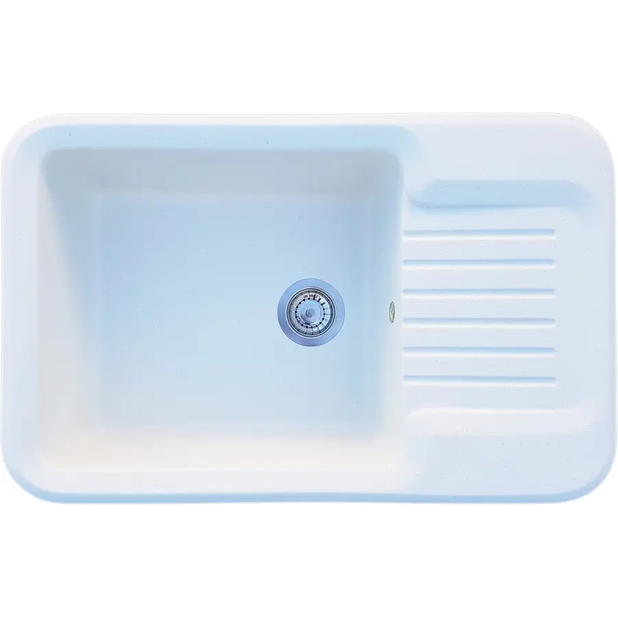 Гранітна кухонна мийка Valetti Europe модель №55 чорна 81*51