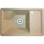 Гранитная кухонная мойка Valetti Europe модель №64 бежевая 72 * 46