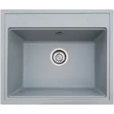 Гранітна кухонна мийка Valetti Europe модель №49 сіра 59*51
