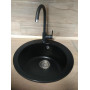 Гранітна кухонна мийка Valetti Europe модель №7 500 чорна