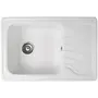 Гранітна кухонна мийка Valetti 10N 640x440мм Білий
