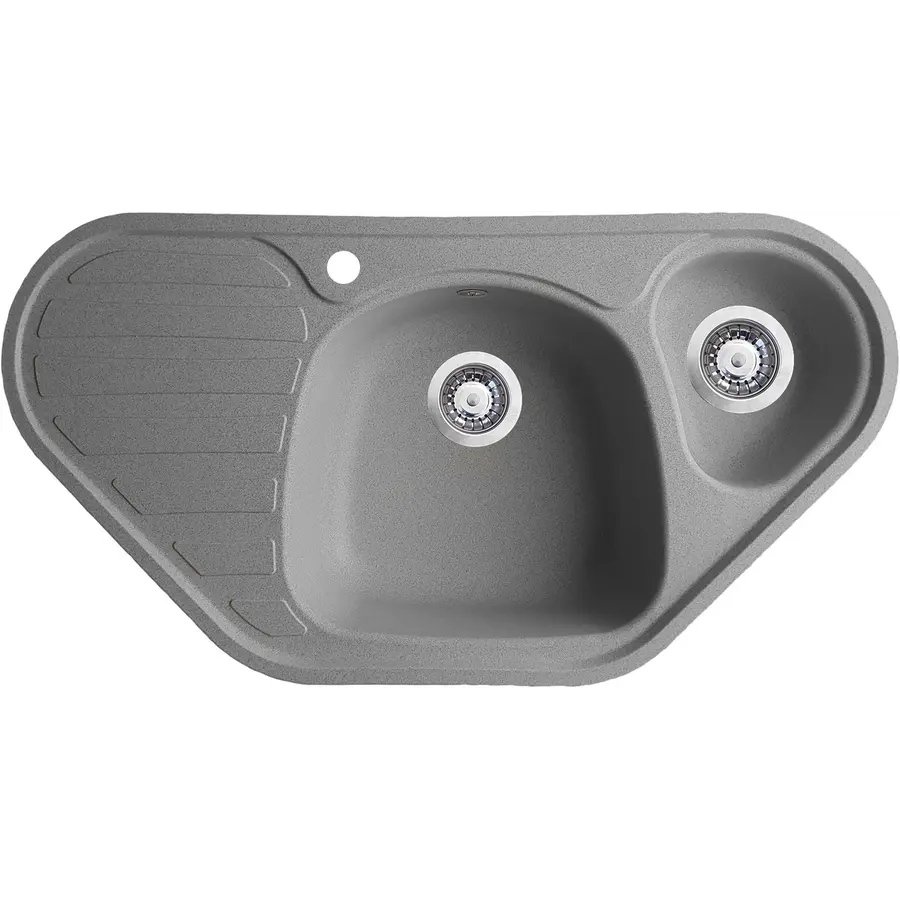 Гранітна кухонна мийка Valetti 20L 500x950 мм