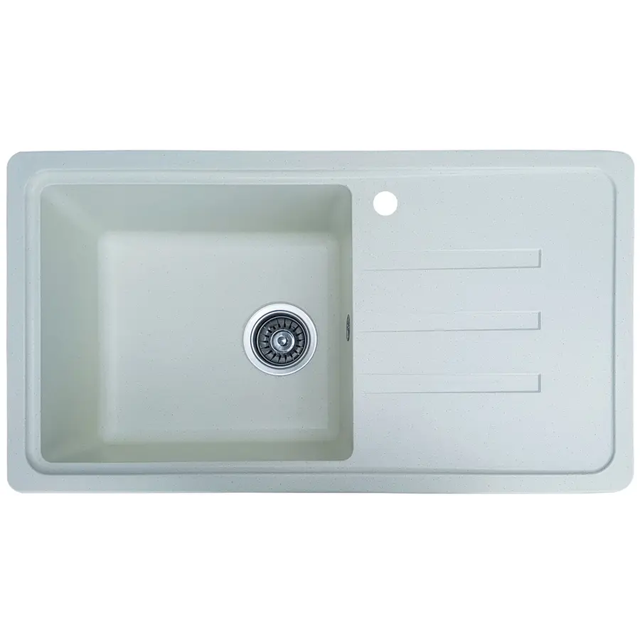 Гранітна кухонна мийка Valetti 36R 435х780 мм