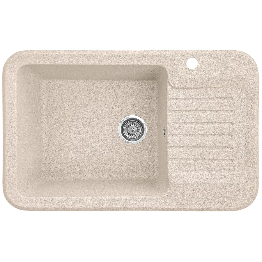 Гранітна кухонна мийка Valeti 55R 510 x810 мм