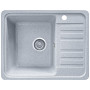 Гранітна кухонна мийка EcoLine 9R 460х570 мм Сірий