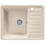 Гранітна кухонна мийка EcoLine 9R 460х570 мм Сірий