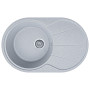 Гранітна кухонна мийка EcoLine 18N 775x495мм