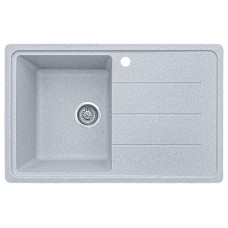 Гранітна кухонна мийка EcoLine 24R 780x500мм Сірий