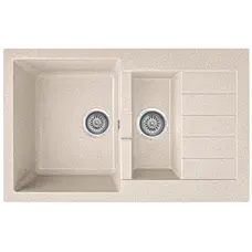 Гранітна кухонна мийка EcoLine 29N 785x495мм