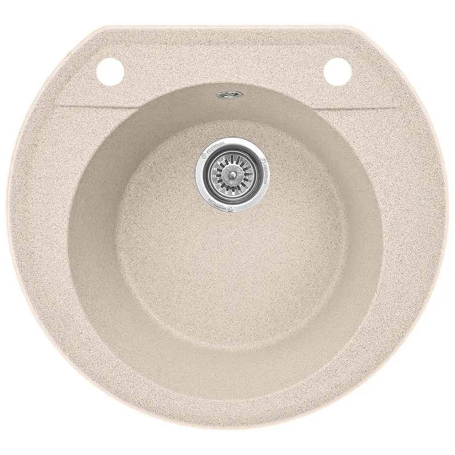 Гранітна кухонна мийка EcoLine 31D 530x490мм Терра