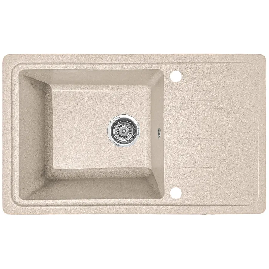 Гранітна кухонна мийка Valetti 63R 435x710 мм