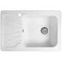 Гранітна кухонна мийка Valetti 10D 640x440мм Білий