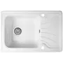 Гранітна кухонна мийка Valetti 10D 640x440мм Білий