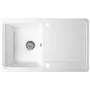 Гранітна кухонна мийка Valetti 17N 760x460мм Білий