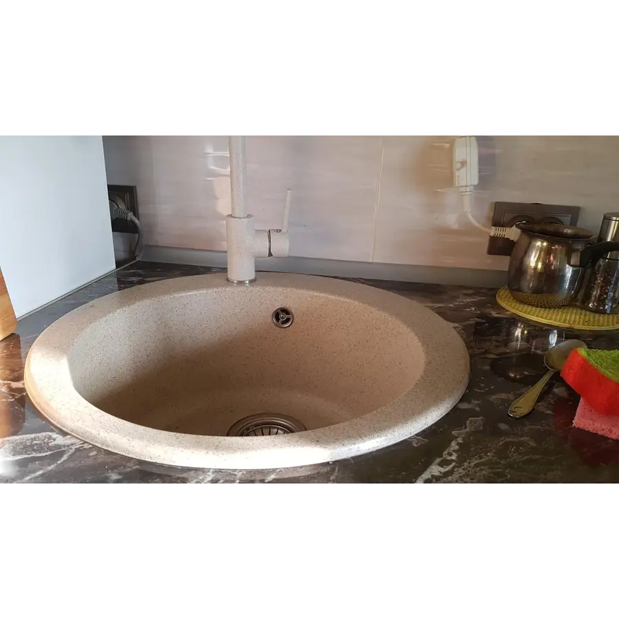 Гранитная кухонная мойка Valetti Europe модель №7 терра 500