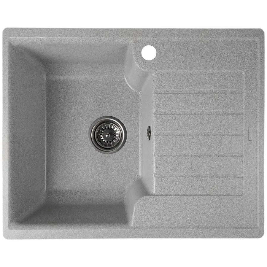 Гранитная мойка Valetti Europe модель №12 серая 62 * 50