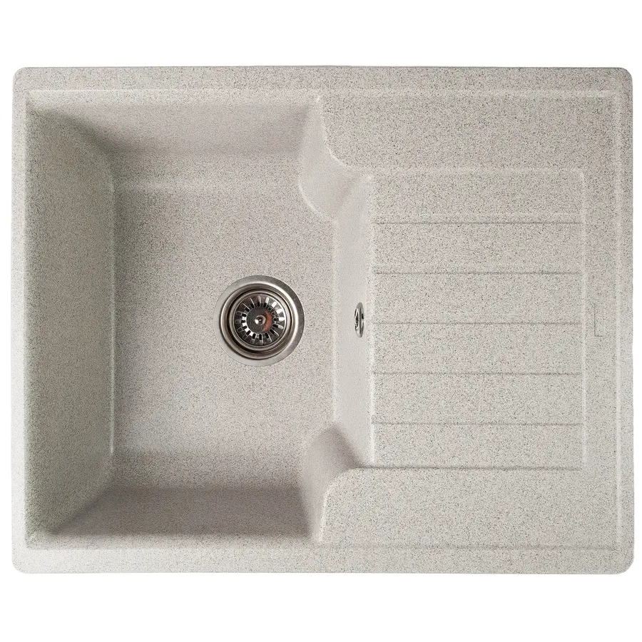 Гранитная мойка Valetti Europe модель №12 серая 62 * 50