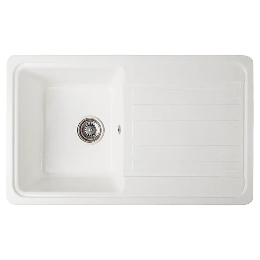 Гранітна кухонна мийка Valetti Europe модель №17 бежева 76*46